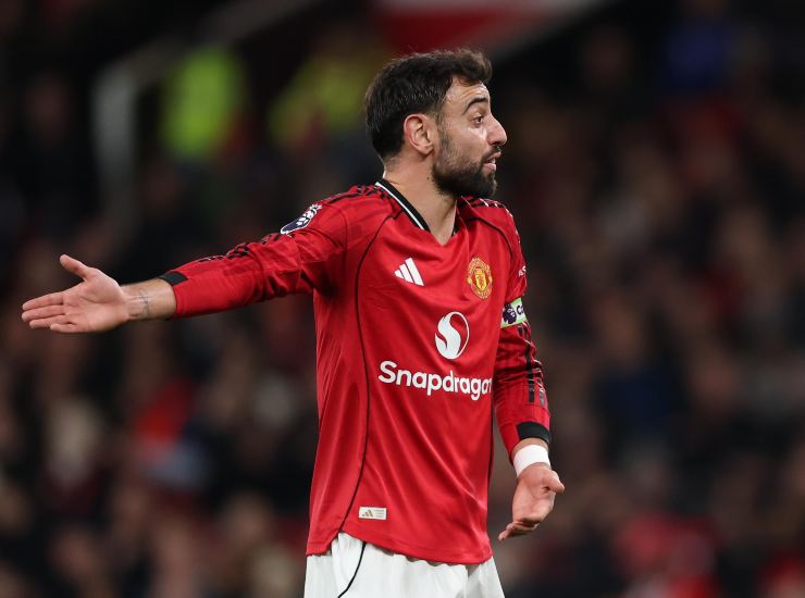 Bruno Fernandes durante una partita