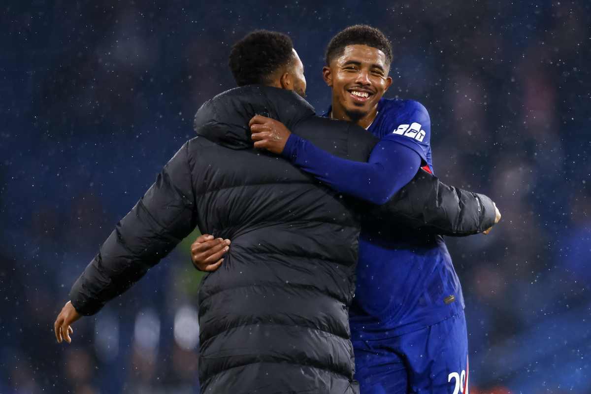 Fofana esulta dopo una rete