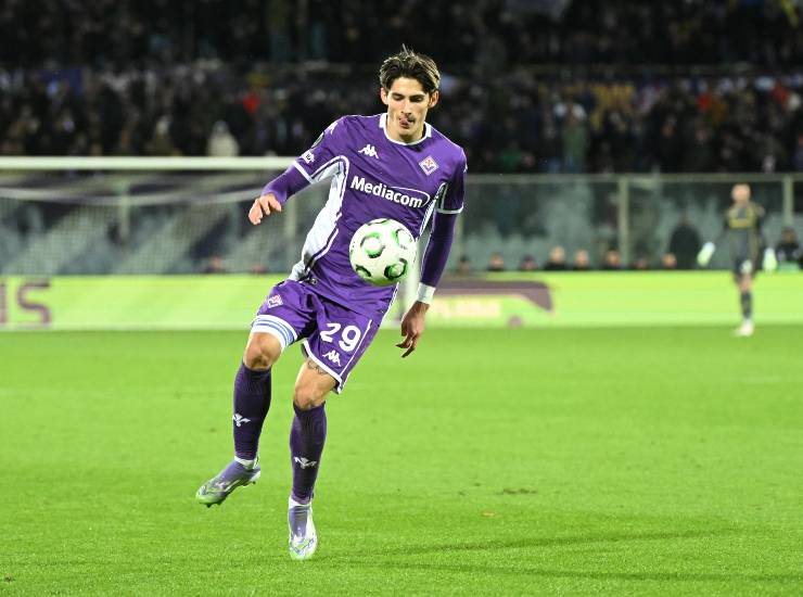 Fortini controlla la palla