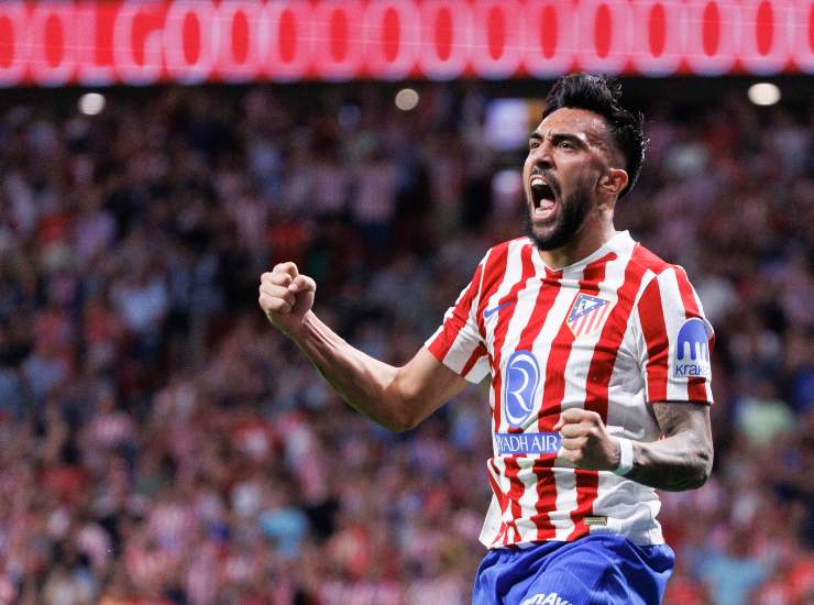 Nico Gonzalez esulta dopo una rete