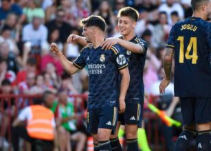 Guler insieme a Brahim Diaz