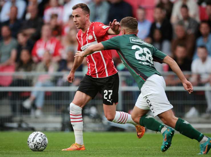 Gotze durante una partita
