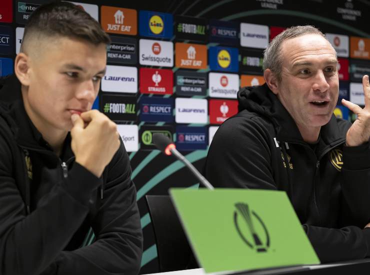 Zanotti in conferenza stampa