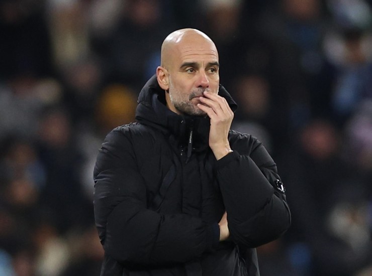 Guardiola durante una partita