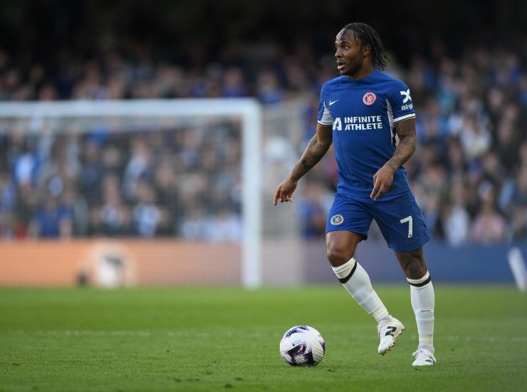 Sterling durante una partita