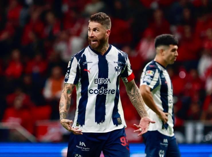 Ramos durante una partita