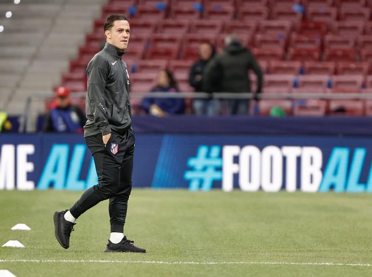 Raspadori durante una partita