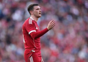 Robertson durante una partita