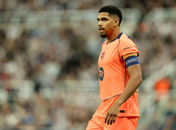 Araujo durante una partita