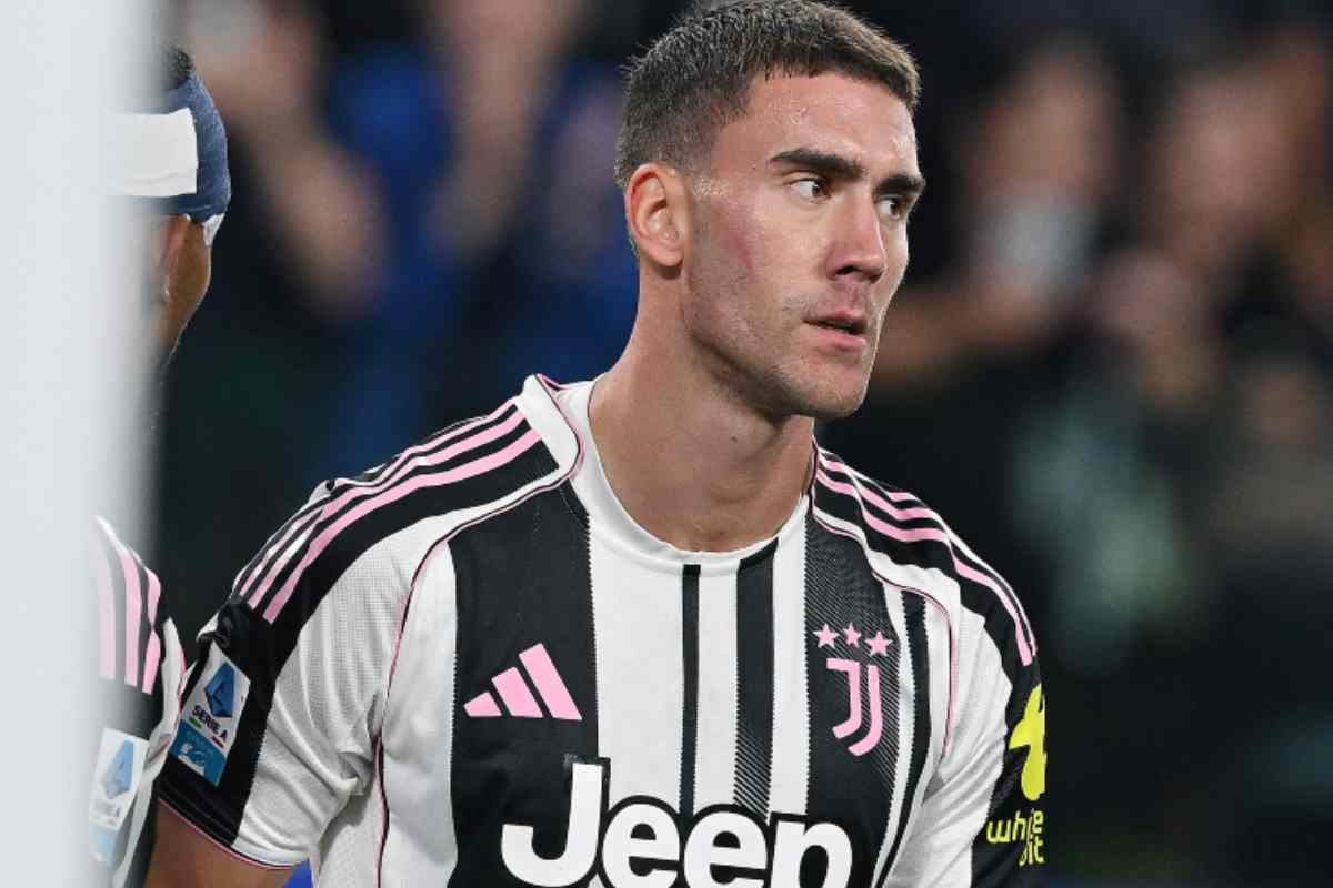 Vlahovic in primo piano