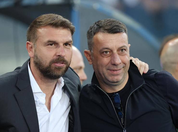 Zanetti insieme a D'Aversa