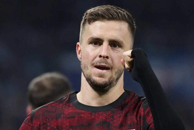 Baumgartner in primo piano