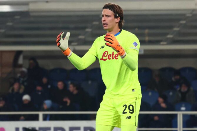 Carnesecchi durante una partita