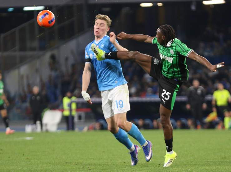 Coulibaly contro il Napoli