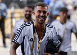 Dani Ceballos in primo piano