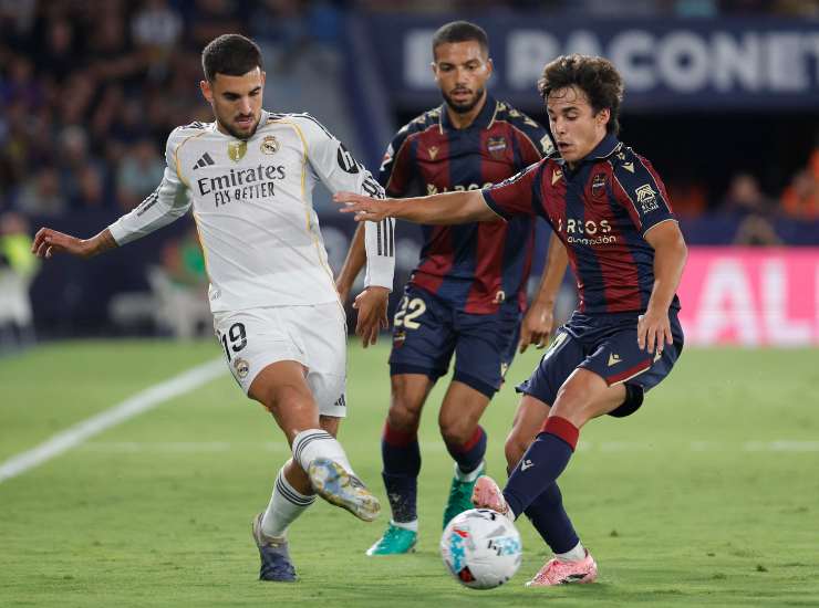 Dani Ceballos durante una partita