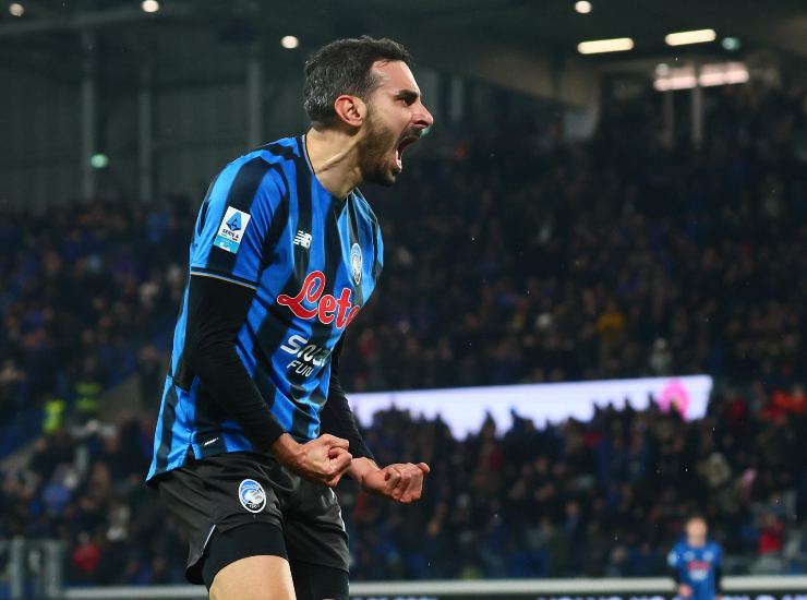 Zappacosta esulta dopo una rete