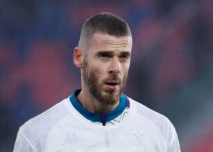 De Gea in primo piano