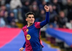 Martin esulta dopo una rete