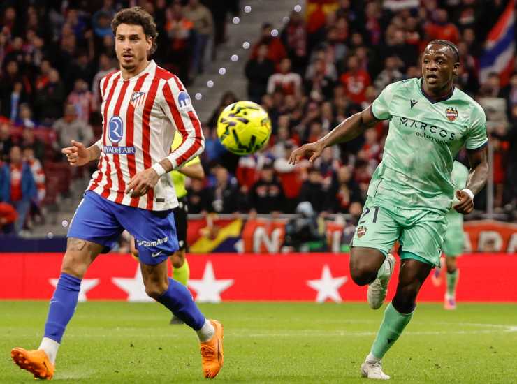 Gimenez durante una partita