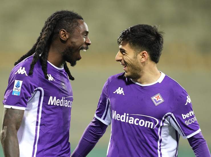 Kean esulta con Parisi