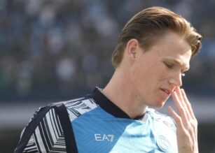 McTominay in primo piano