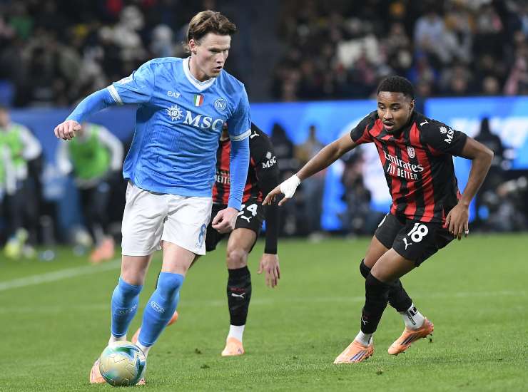 McTominay durante una partita