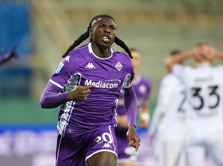 Kean esulta dopo una rete