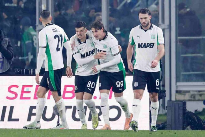 Muharemovic esulta dopo un gol