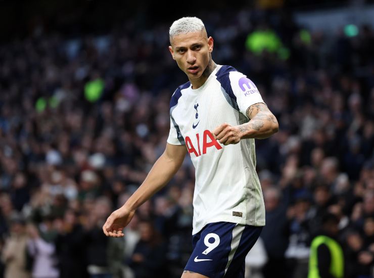 Richarlison durante una partita