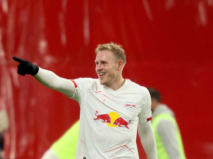 Schlager esulta dopo una rete