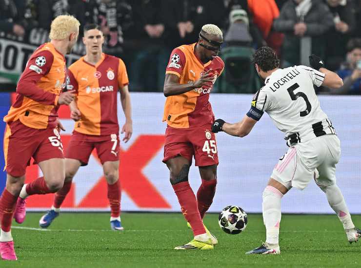 Osimhen contro la Juve