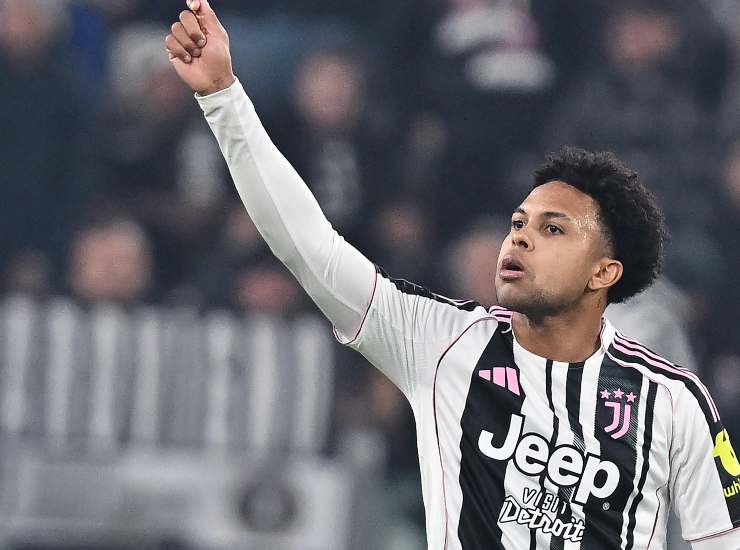 McKennie esulta dopo una rete