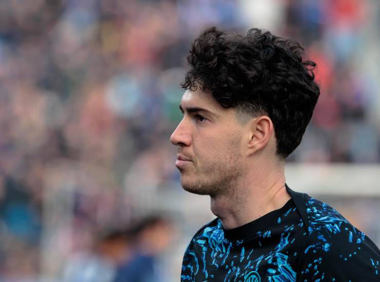 Bastoni durante un allenamento