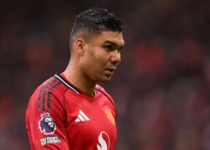 Casemiro in primo piano