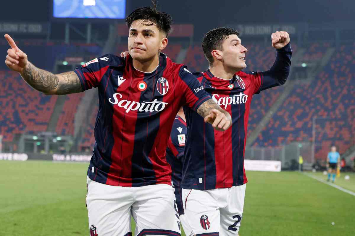 Castro esulta con Cambiaghi