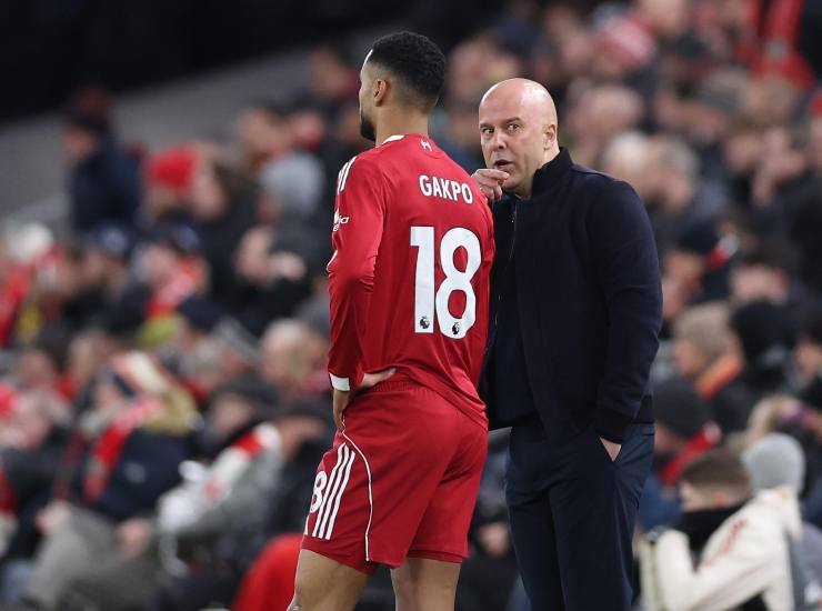 Gakpo insieme a Slot