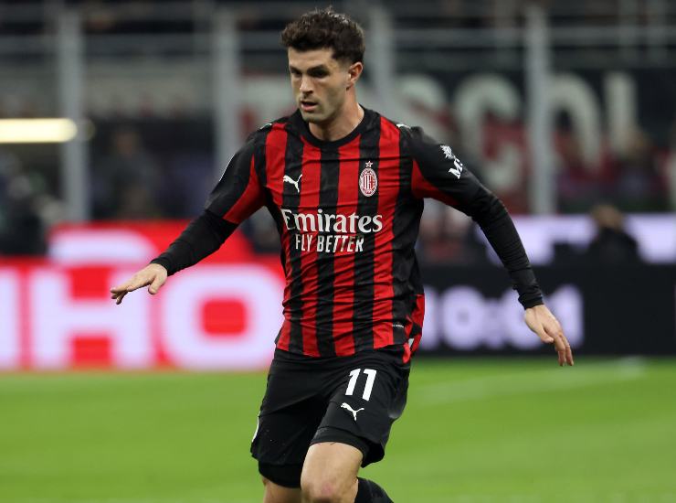 Pulisic durante una partita