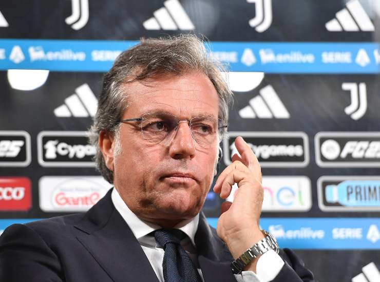 Giuntoli in primo piano