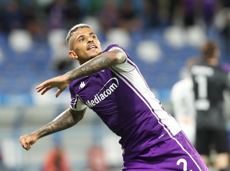 Dodo esulta dopo una rete