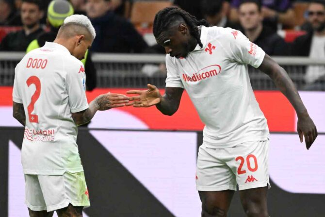 Dodo esulta con Kean