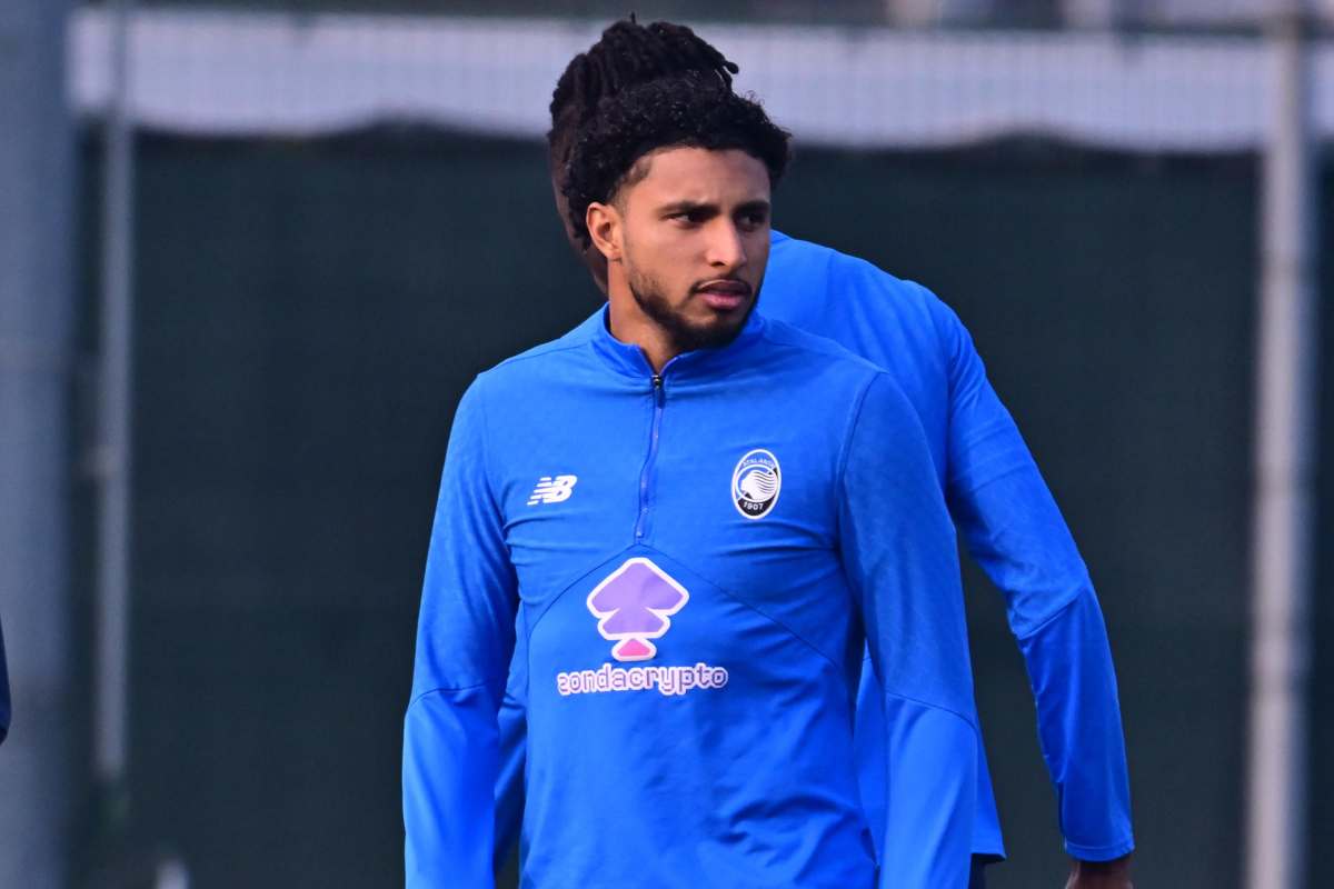 Ederson durante un allenamento