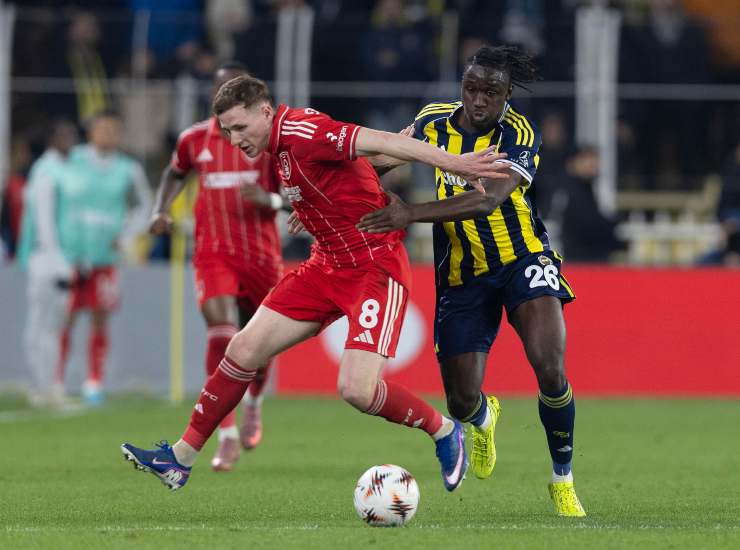 Anderson durante una partita