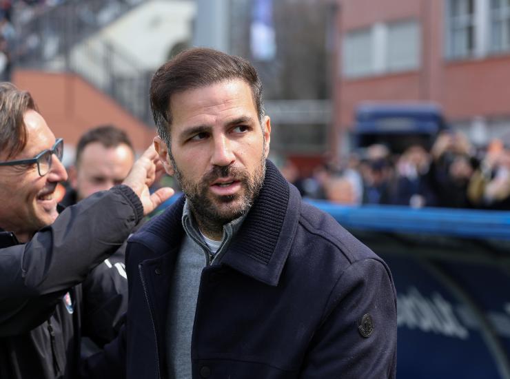 Fabregas durante una partita