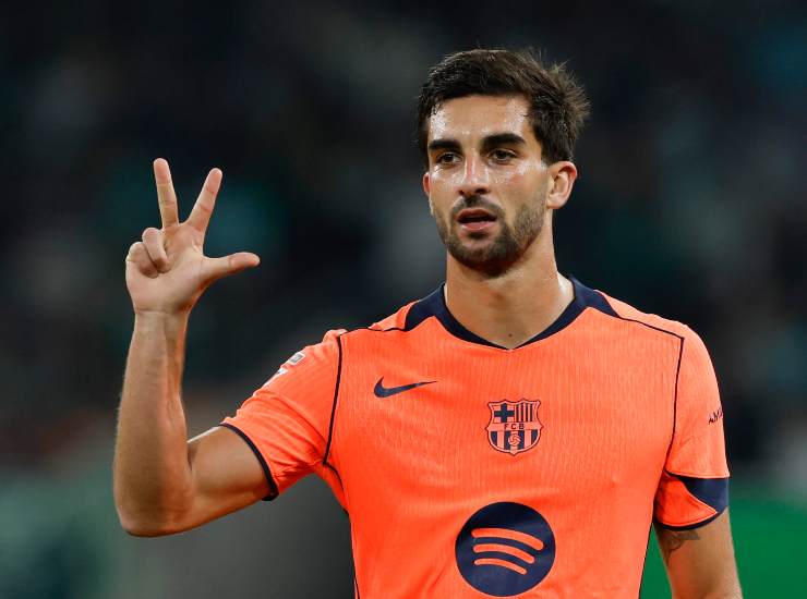 Ferran Torres in primo piano