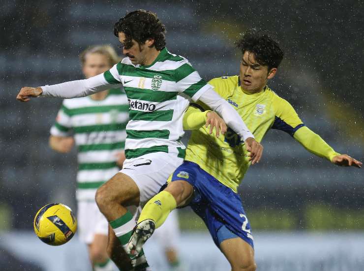 Trincao durante una partita