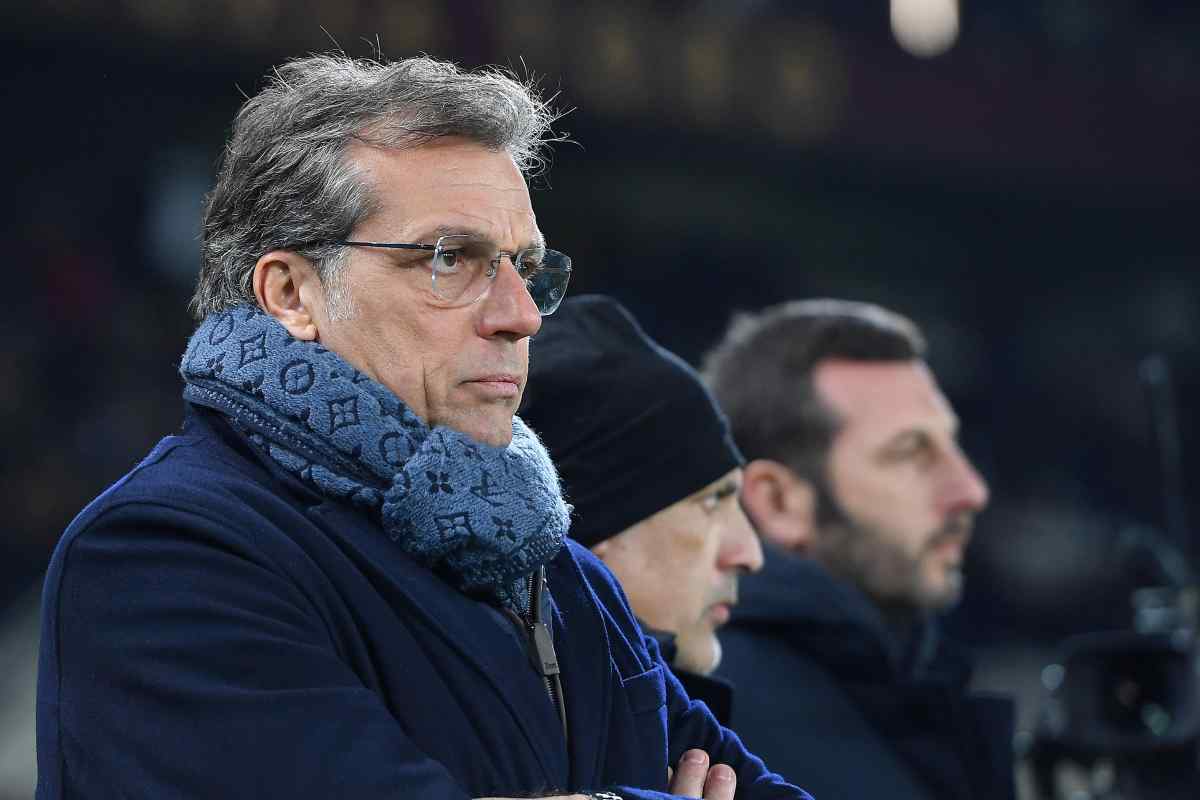 Giuntoli in primo piano