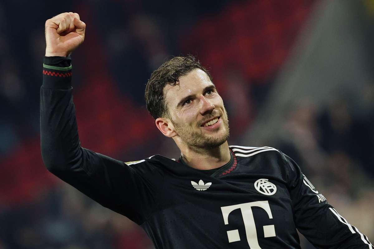 Goretzka esulta dopo una rete