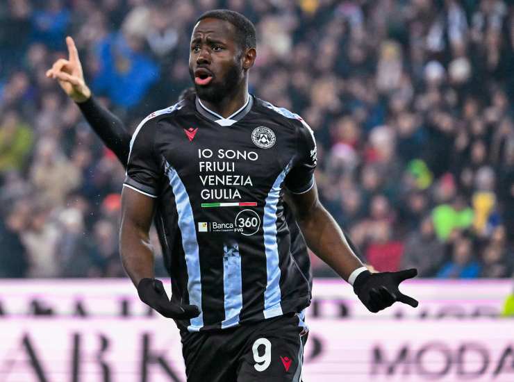 Davis esulta dopo una rete