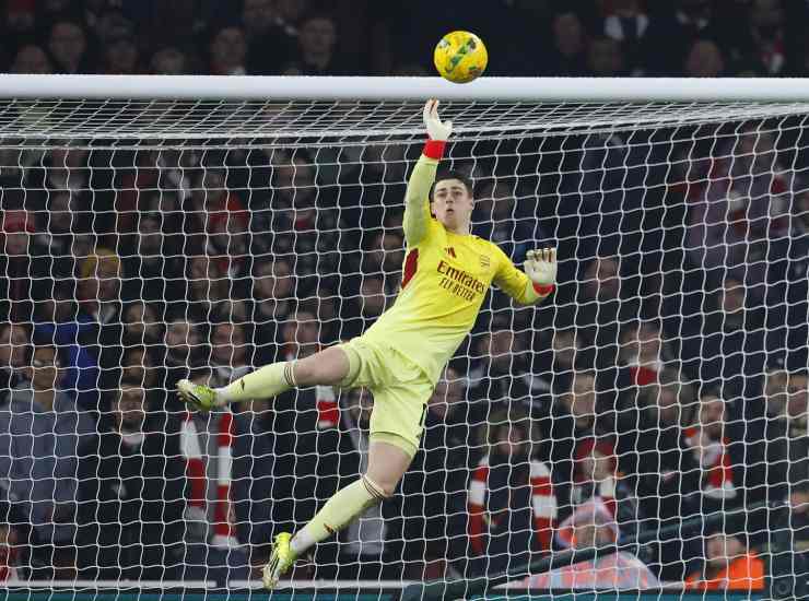 Kepa durante una parata